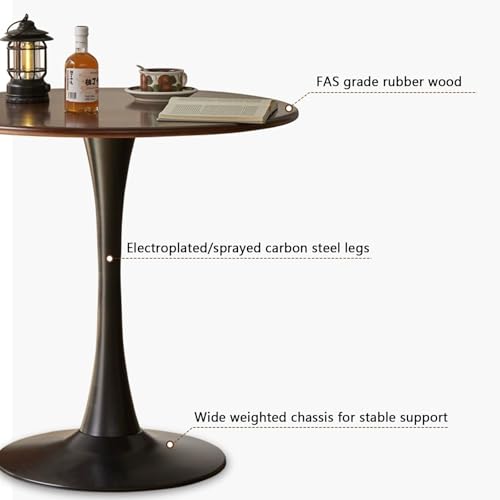 Table basse ronde en bois pour optimiser l'espace du salon - 5