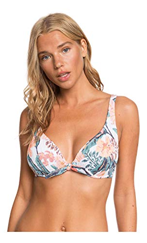 Roxy Women's Print Beach Classics Fashion Full Swim Bottom, Bright White Mahe S, S