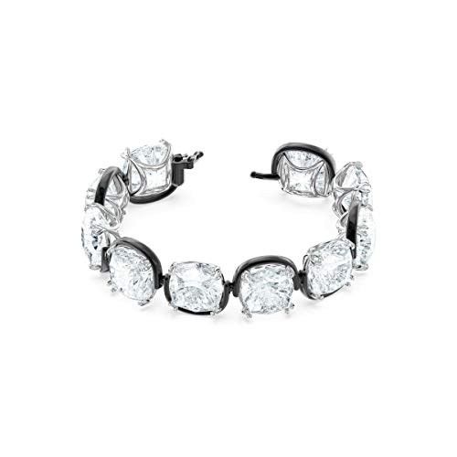 Swarovski Harmonia Soft Bracelet, Large Clear Cushion-Cut Crystals on a Mixed Metal Setting, from The Harmonia Collection by Swarovski - Image 4