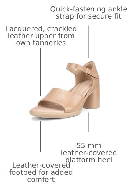 Image of ECCO Sculpted 55 Luxe Ankle Strap