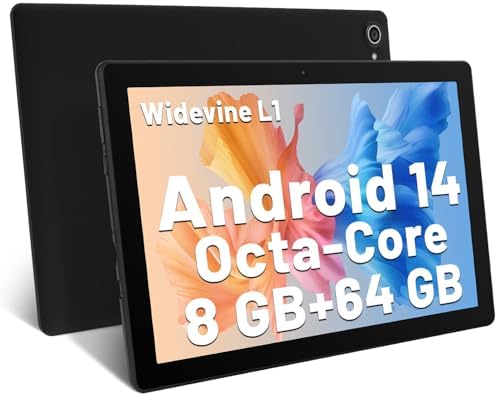 Tablet Bambini 8 pollici Android 13, 7GB RAM 64GB ROM 1TB Espandibile
