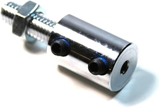 Heavy Duty 1/2"-13 Threaded Bolt - Cable/Top Plate STEM Connector for Weight Stack with 1/4 ID with 3 Set Screws with Loctite Applied. by SB Distribution