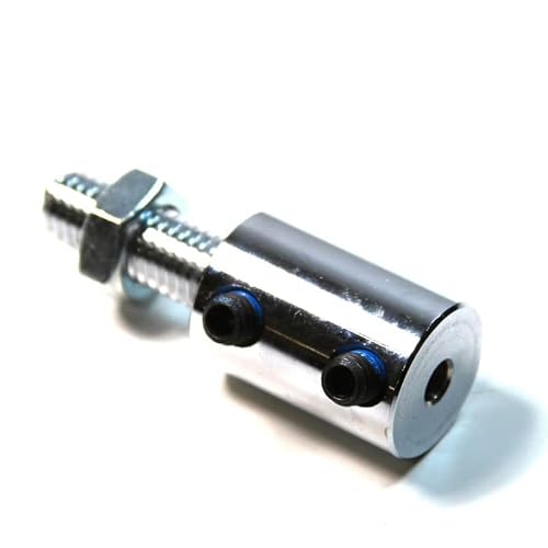 Heavy Duty 1/2"-13 Threaded Bolt - Cable/Top Plate 'STEM' Connector for Weight Stack with 1/4” ID with 3 Set Screws with Loctite Applied. by SB Distribution