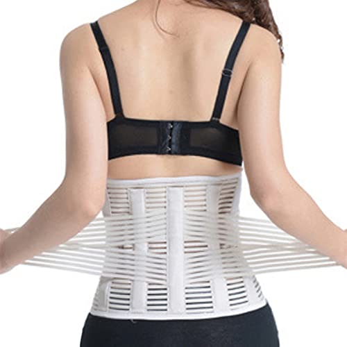 Cinturón de apoyo lumbar transpirable con corsé ajustable para prevenir lesiones de espalda 2