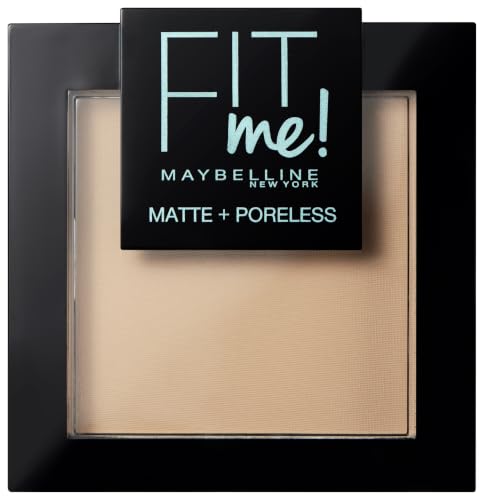 Maybelline New York Puder Mattierend porenverfeinernd und langanhaltend Fit Me! Matte + Poreless Nr. 120 Classic Ivory