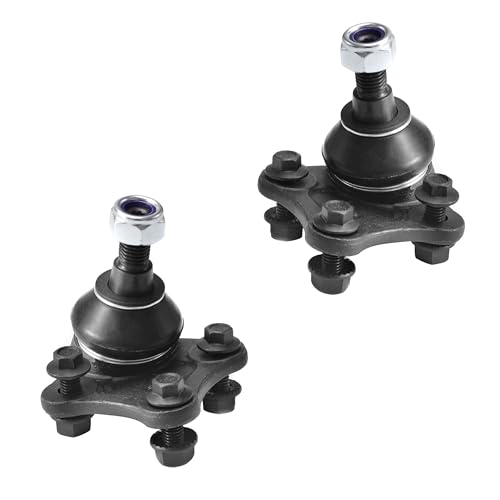Image of 10pcs Suspension Kit for Volkswagen Beetle Golf Jetta 2001-2010, Front Lower Control Arms and Lower Ball Joints Sway Bar Links Inner and Outer Tie Rod Ends