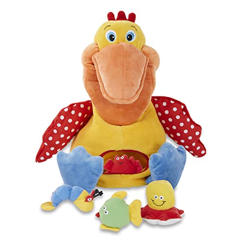 Melissa & Doug K's Kids Hungry Pelican Soft Baby Educational Toy - image 4
