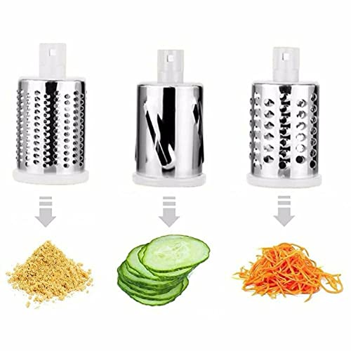 Cortador Fatiador Verde Legumes 3 Laminas Verduras Ralador