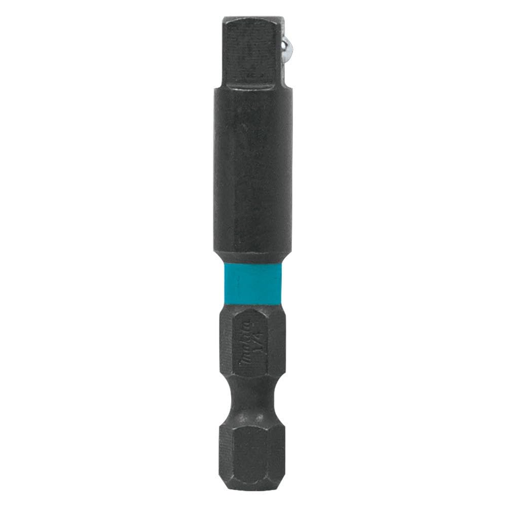 Makita A-99362 Impactx 1/4″ x 2″ Socket Adapter, 10 Pack, Bulk, Multi, 1/4 x 2-Inch