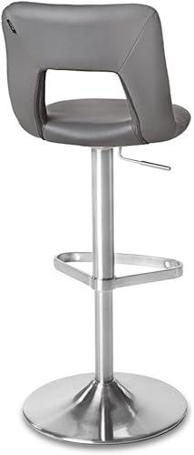 Miniatura 19 de ZURI Taburete giratorio sin brazos de altura ajustable azul oscuro Jazz Azul oscuro,Gris,Pizarra