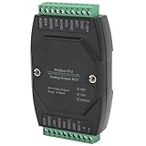 SUNGOOYUE Analog Output Module, 8 Channel 12 Bit DA Conversion RS485 RTU, with Stable Isolated Voltage and Signal Isolation, for Industrial Automation and Control Systems