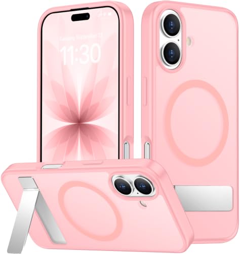 SPIDERCASE for iPhone 17 Case, Built-in Stand, Pink by SPIDERCASE - Used condition - US$18.95