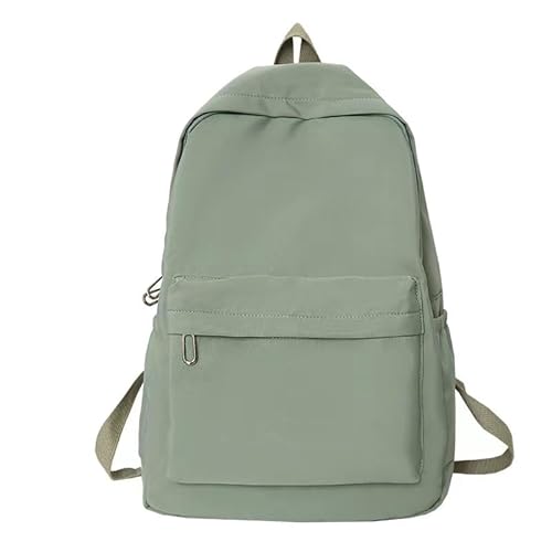 YXQSED School Backpack Womens, Causal Travel School Bags for Teenage Girls Lightweight Rucksack Water Resistant Bookbag for College Womens Mens Green