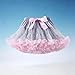 Toddler Baby Girls Layered Tutu Skirt Girls Cute Bow A-Line Puffy Tulle Skirt Ballet Birthday Party Pettiskirt for 0-10 Years