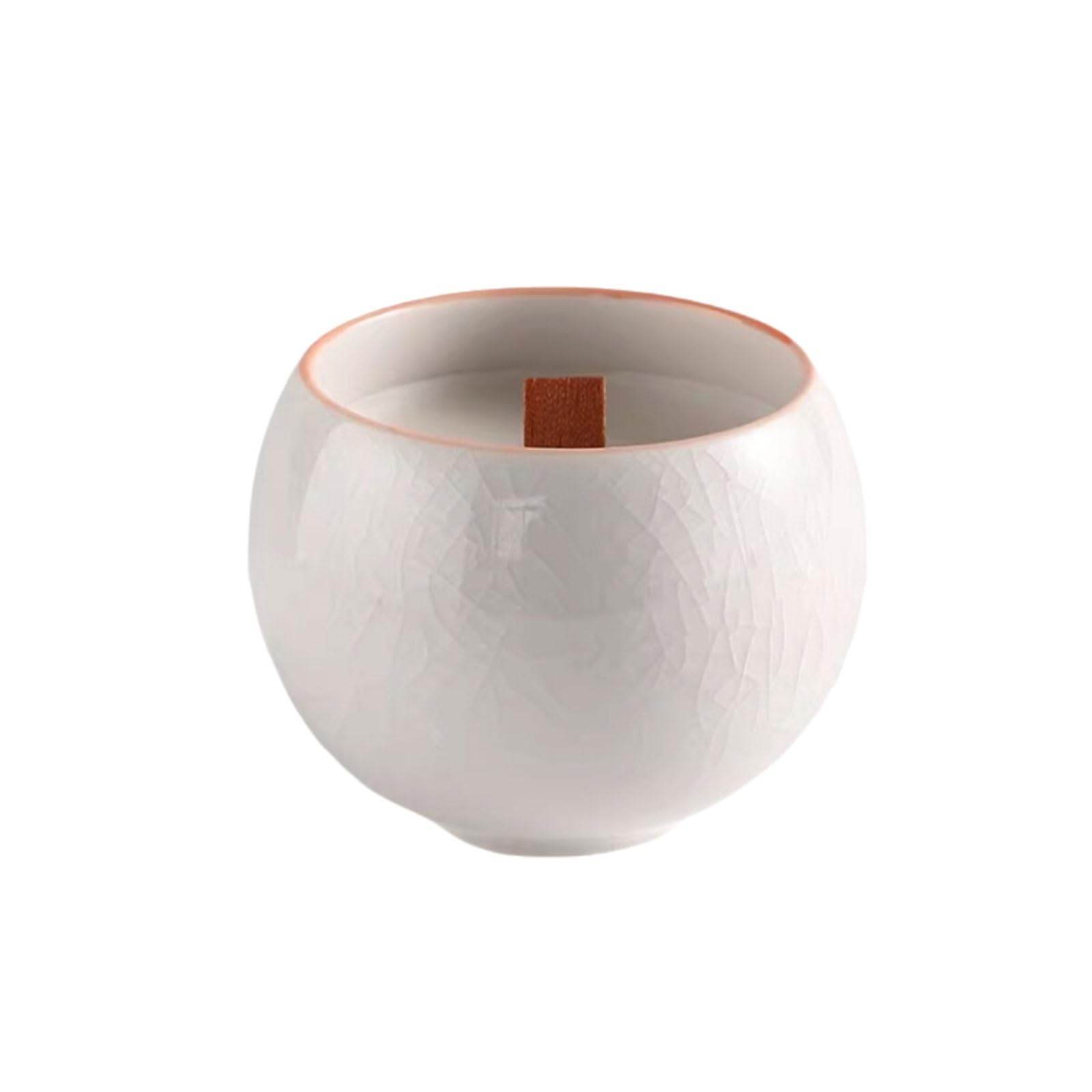 Świece ceramiczne, elipsa, naturalne świece aromaterapeutyczne, trwałe, silnie pachnące, łagodzące stres, jaśminowe