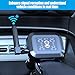 Tire Pressure Monitoring System TPMS, Wireless TPMS Sensor Kit Angle Adjustable, Real-time Tire Pressure Monitor System with 4 Waterproof External Sensors, for Car RV SUV MPV Sedan (with antenna)