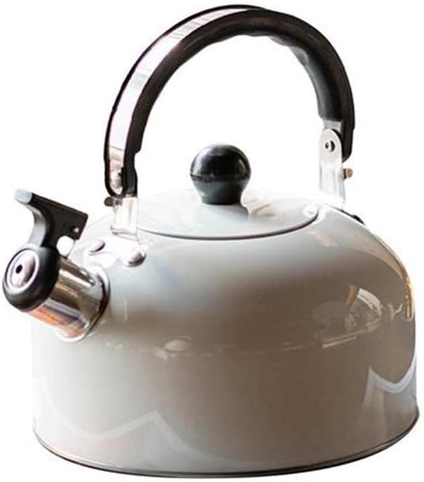 Fashionable Tea Boiling Kettle Kitchen Accessories Large Capacity Kettle (Argento 20cm x 18cm x 13cm)