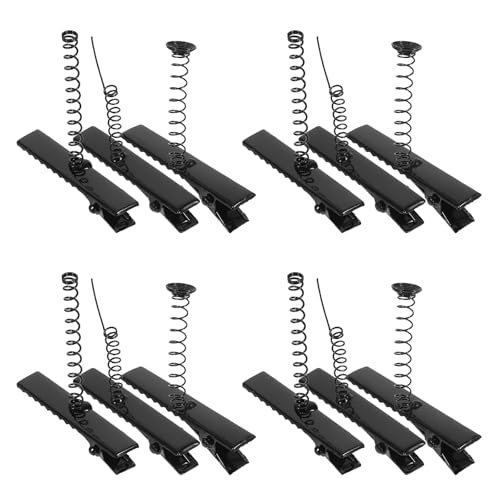 Pinces crocodiles pour cheveux au design élégant et finitions métal