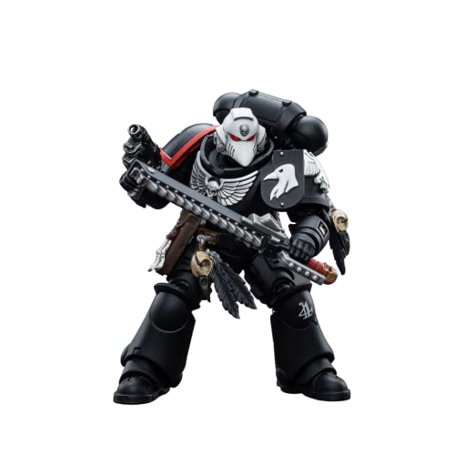 Joytoy 1/18 Warhammer 40,000 Action Figure Raven Guard Intercessors Sergeant Rychas Collection Model(4.7Inch) #TOP1