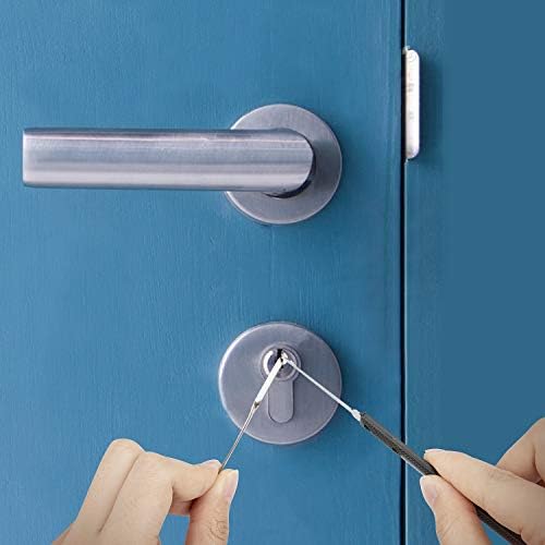Luxebell Lock Picks, 24-Piece Lock Picking Tools with 3 Transparent Practice Padlock Pick Lock Kit for Beginner and Locksmith Training