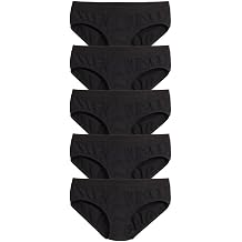 TomboyX Iconic Briefs Underwear for Women, Cotton Blend Sustainable Soft Stretch Fabric, Full Coverage Low Rise Brief Panties