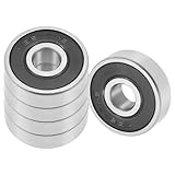 Kozelo 5Pcs Roulements à Billes à Gorge Profonde 626-2RS - [6mm x 19mm x 6mm] Boules En Acier Au Carbone Pour Moteurs, Boîtes de Vitesses D'Outils Machines, Double Étanchéité