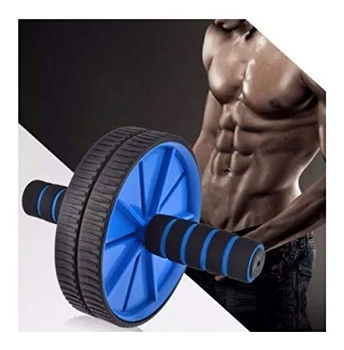Roda Abdominal Tapete Treino Fit Wheel Crossfit Rolo Lombar