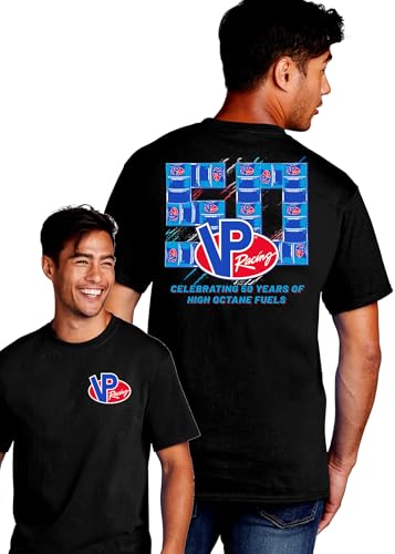 VP Racing Fuels Shirt - Fuel Cans 50th Anniversary Tee - Softstyle Preshrunk Men's T-Shirt - Officially Licensed VP Apparel2