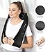 Shiatsu Neck and Back Massager with Heat, Electric Deep Tissue 4D Kneading Massage Pillow for Shoulder, Leg, Body Muscle Pain Relief - Best Gifts for Women Men Mom Dad