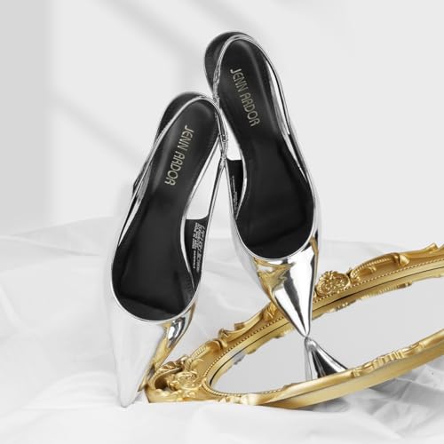 Image of JENN ARDOR Slingback Heels for Women Low Heels Dress Shoes Kitten Pumps Dressy Heeled Sandals Wide Width Fashion Casual Shoes