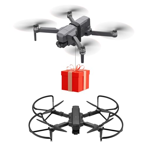 Propeller Guard for Ruko F11GIM 2/F11 GIM, Airdrop Payload System for Ruko F11 Pro/F24 Pro/F35 Drone Transport Release Delivery Drop Airdrop Fishing with Bait Release Accessories