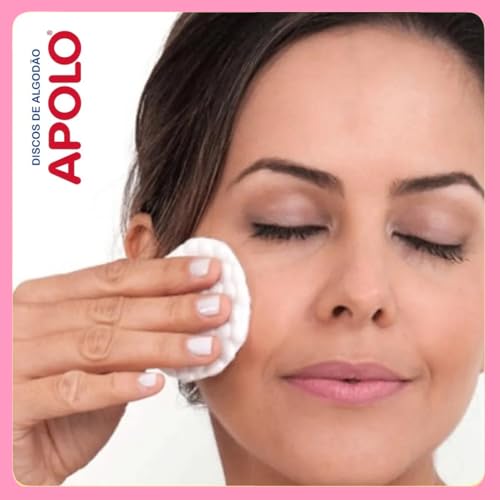 Kit Com 3 Pacotes De Algodão Em Disco Apolo 70g Cada