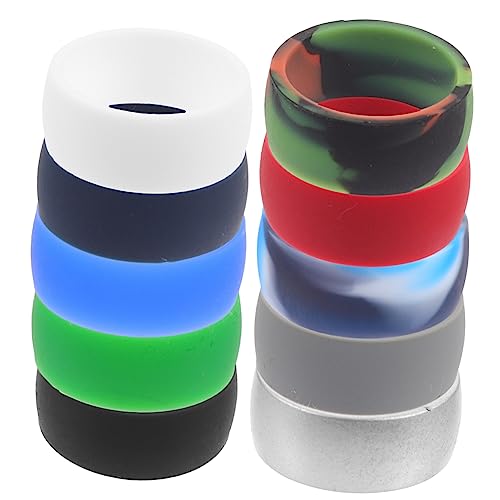 Anillos de silicona SUPVOX paquete de 10 unidades miniatura 1