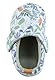 Sterntaler Krabbelschuhe Rexi Safari Druck - Baby Schuhe aus Canvas mit Klettverschluss - Baby und Kleinkind Hausschuh - Sohle rutschfest - Baby Sneaker Jungen mit Jersey Futter, helltürkis, Größe 22