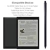 828TT Stylus Pen for BOOX Pen 2/Pen 3 with Eraser for BOOX Compatible with Tablet Tab Ultra C Pro ePaper/Tablet Tab Mini C ePaper/Tablet Note Air 3 C E lnk Tablet/Tablet Go 10.3 ePaper