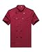 Chef Jackets Waiter Coat Short Sleeves Size L (Label:XXL) Red
