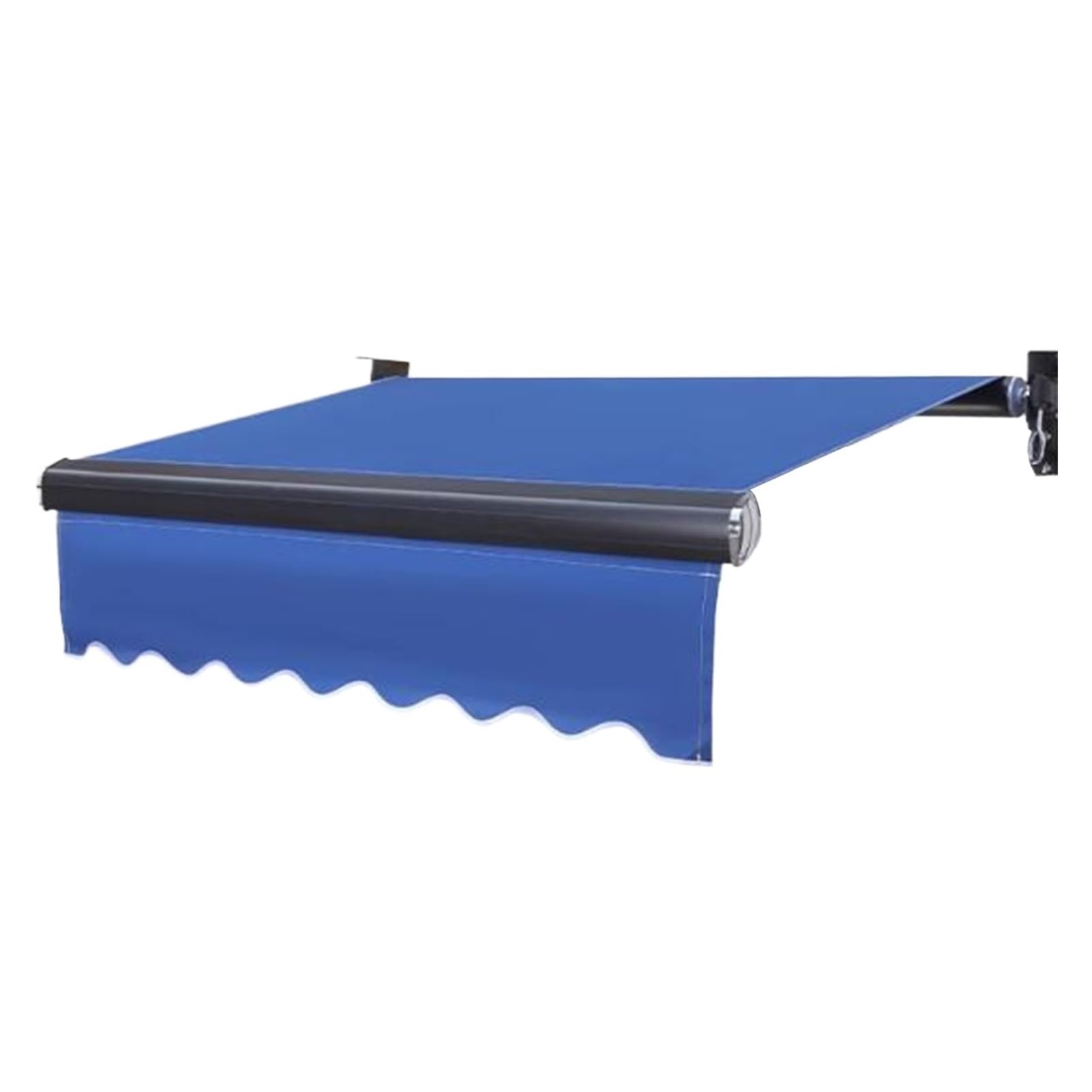 Polyester robuste pour tissu d'ombrage d'auvent rétractable bleu