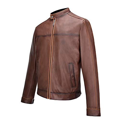 Image of Cuadra Men's Jacket in Genuine Leather