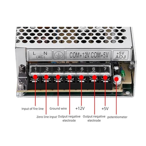 Transformateur alimentation découpage 100W double sortie contre les variations de tension - 5