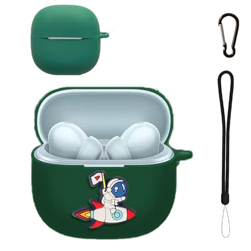 For Redmi Buds 8 Lite �P�[�X �J�o�[�yvaele�z�����[�d�\ �S�ʕی� �����h�~ �L�Y�h�~ �ϏՌ� �h�o �y�� ���[ �J���r�i�t�� Redmi Buds 8 Lite �P�[�X �Ή��i�O���[���j