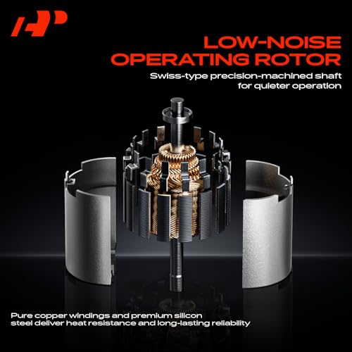 Image of A-Premium Front HVAC Heater Blower Motor Compatible with Mercedes-Benz Sprinter 2500 2010-2023, Sprinter 3500, Sprinter 3500XD, Sprinter 1500, 2.1L 3.0L - Replace# A0008356207