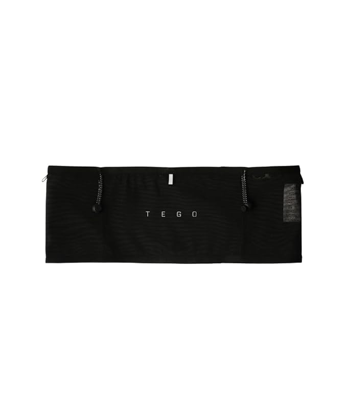 TEGO Pacer Running Belt | Bounce-Free Tubular Run Belt with Expandable Pockets | 4-Way Stretch | Jacket/Pole Carry Straps | Reflective Details | Lightweight 62g | Trail & Road Running Waist Pack