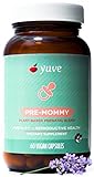Yuve Natural Complete Prenatal Vitamins - Fertility Support, Hormone Balance & Cycle Regulation for Women - Supports a Healthy Pregnancy - Vegan, Non-GMO, Gluten-Free - 60 One a Day Vegetarian Caps