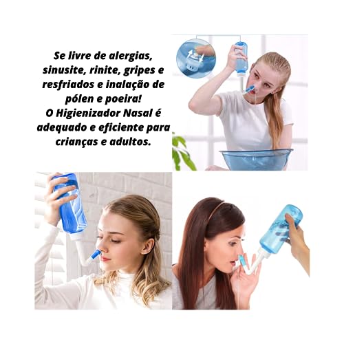 Higienizador Nasal Lavador Lavagem de Nariz – 300ml MIURI