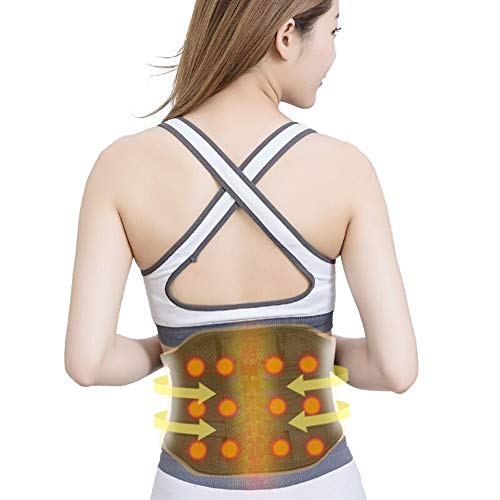 Cinturón de soporte lumbar ortopédico ajustable para dolor de espalda baja y prevención 4