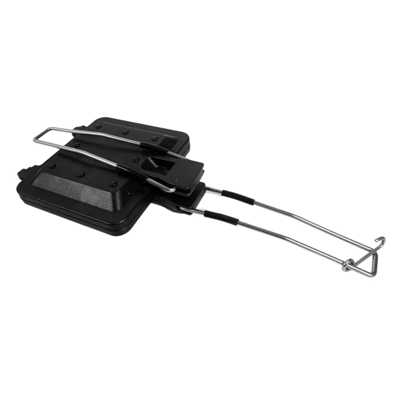 KESYOO Double-Sided Non-Stick Camping Sandwich Maker Pan for Grilled Sandwiches Waffles and Pancakes Toasted Snack Maker for Home and Outdoor Cooking