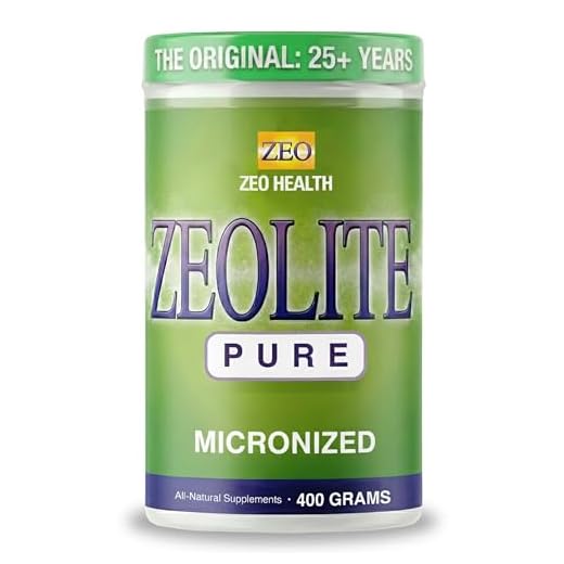 Zeolite Pure | Full Body Detox Cleanse | Safe, Gentle, & Effective Energy Booster That Supports Gut Health, Mental Clarity, & Healthy Inflammation Response | Original Zeolite Powder (400 Servings)