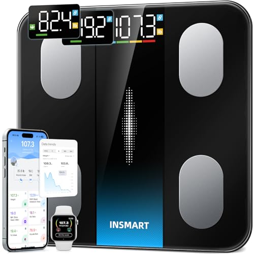 50% Off INSMART Smart Body Weight Scale with Bluetooth & App Sync