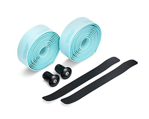 BW EVA Road Bike Handlebar Tape – Comfortable Bicycle Handle Bar Wrap - Sky Blue - Thumbnail 4
