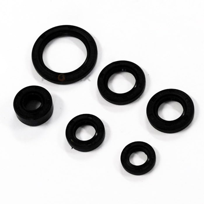 ♯Hxi14KtコロコロタウンStick Blick全6種 Amazon.co.jp: オイルシール 6点セット 横型 エンジン用 中華